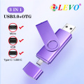 3 in1 OTG Usb Flash Drive 16GB 32GB pen drive 64GB 128gb memory stick 3.0 type c usb flash Pendrive for Android phone