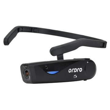 ORDRO EP5 Upgraded Video Camera Head Wear Mini Digital Camcorder HD 1080P/30fps 2.4G WIFI Anti-shake Wearable Camara Filmadora