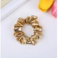 Free shipping fashion women golden rock hair bands lovely hair scrunchies girl's punk hair tie accessories ponytail holder