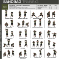 5-30kg Weight Lifting Bulgarian Sandbag Boxing Fitness Workout MMA Equipment Physical Training Exercises Power Bag