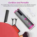 Auto Cordless Hair Curler Portable Wireless USB Rechargeable Curling Iron Ceramic Curler Wand Automatic Rotating Styling Tools