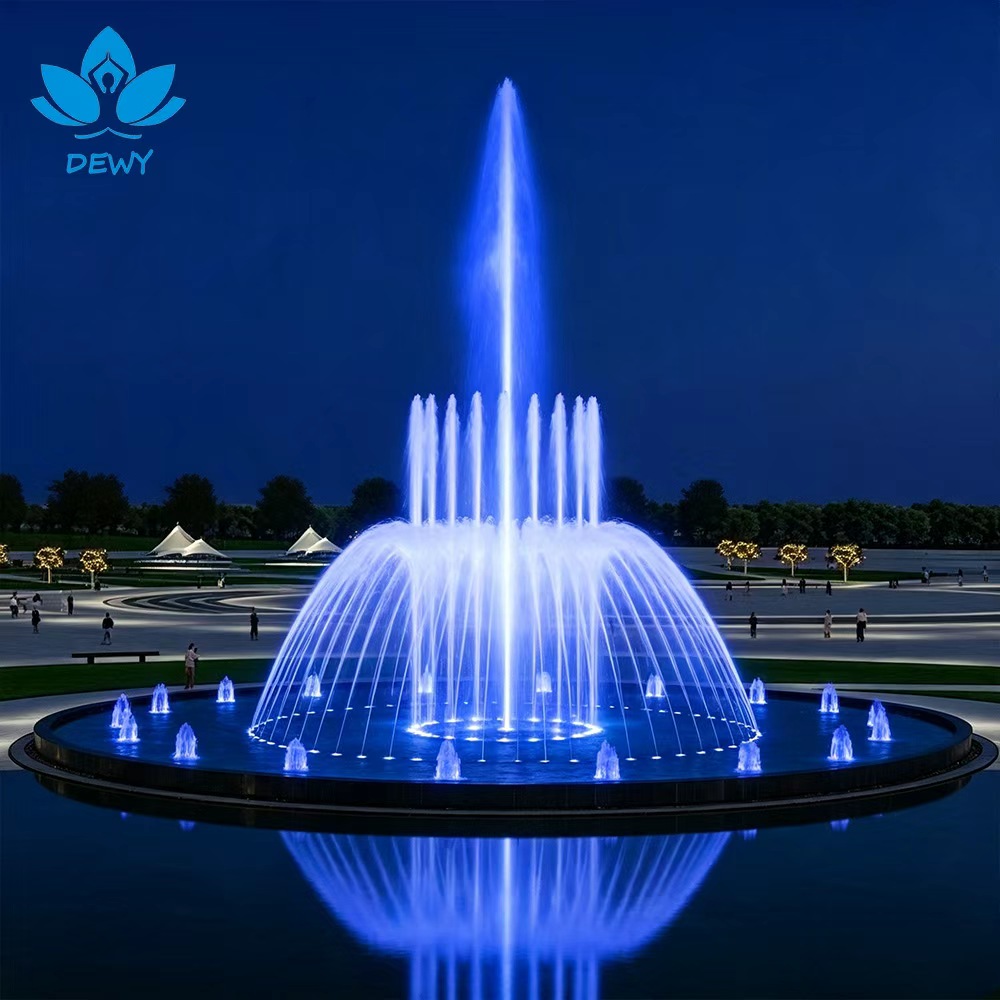Dance music fountain