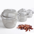 Tea Infuser Ball Stainless Steel Tea-leaf Strainers for Brewing Device Herbal Spice Secure Locking Filter Kitchen Tools