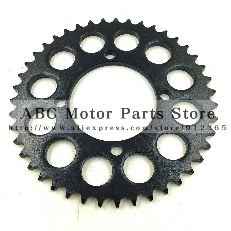 Dirt Pit Bike Rear Sprocket #428-43T tooth Centre hole 76mm Chain Gear