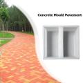 Plastic Garden Path Maker Paving Cement Mold Road Concrete Pavement Mold DIY Walk Manually Road Path Paving Cement Brick Mould