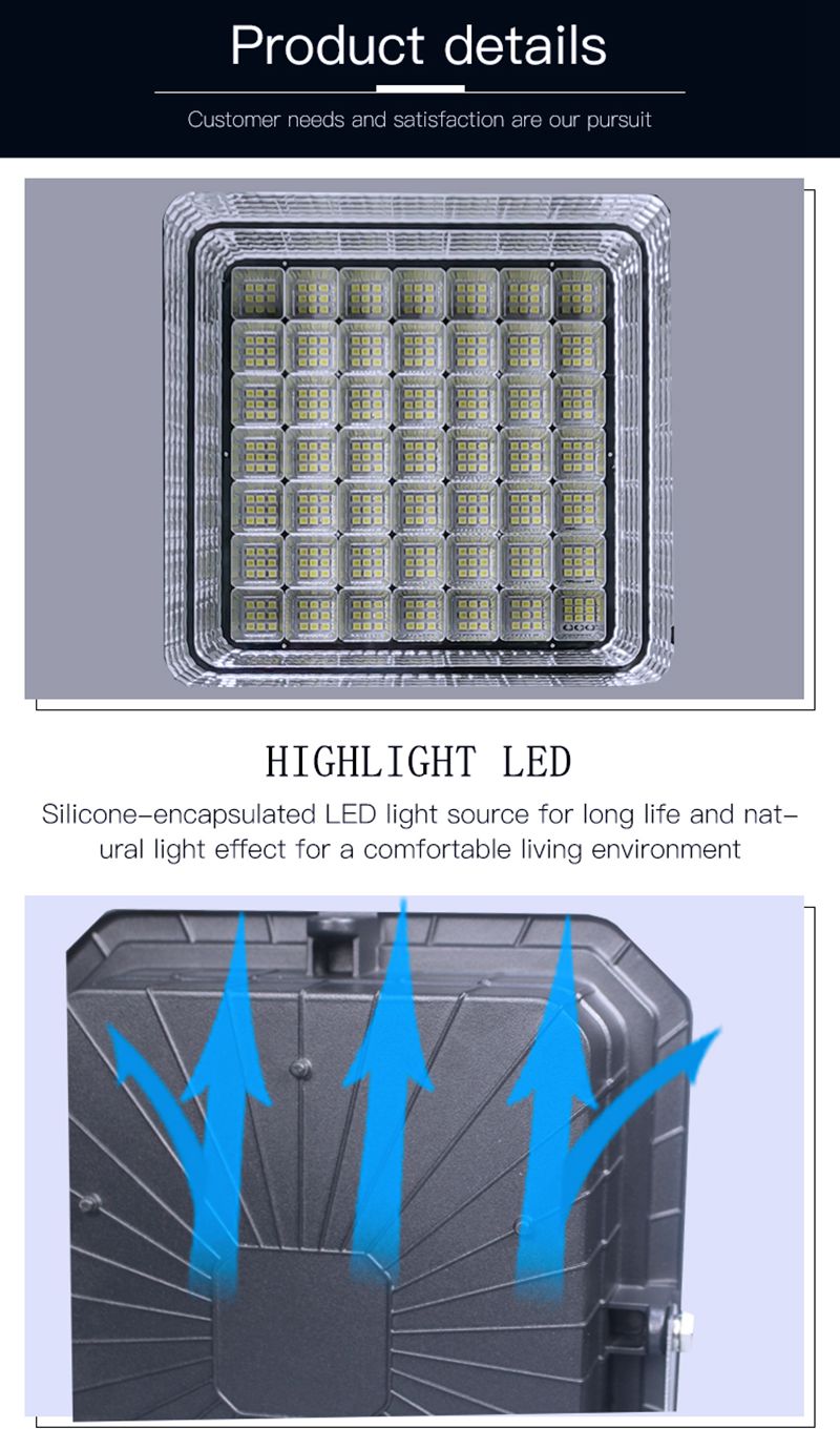 High Lumen Solar Led Flood