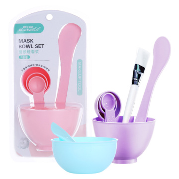 2~10Pcs/Set Women Face Mask Mixing Bowl Set Girls Facial Skin Care With Mask Paper Brush Measuring Spoon Kit Tools All In One