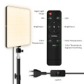 LED Photography Fill-in Light With Tripod Stand Remote Control Dimmable Panel Lighting Video Lamp For Live Youtube Photo Studio