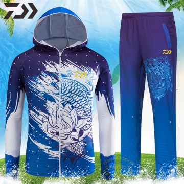 2020 NEW Fishing Suit Anti-sweat Fishing Cltohing UV Protection Quick Dry Summer Fishing Shirt Fish Full Men Fishing Wear
