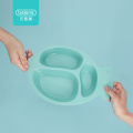 Beiens Baby Plate Food Feeding Baby Bowl Snack Kids Food Placemat Dishes Children Eating Training Plate Infant