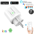 Smart Power Socket Wifi Smart Socket EU Timer Plug Smart Home App Control Smart Life With Amazon Alexa Google Assistant IFTTT