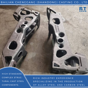 Durable Cast Steel Bracket for Heavy Construction Use
