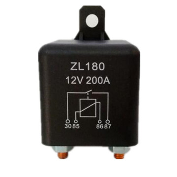 High power 200A/DC12V/24V/48V Relay 4 Pin For Car Auto Heavy Duty Install car continuous relay for Amp Style