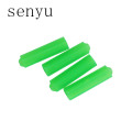 LUCHANG 500pcs Plastic expansion pipe green M6 M8 wall plug rubber anchor plug self tapping screw expansion tube