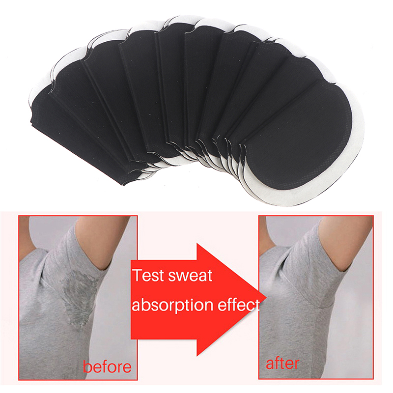 20PCS Disposable Underarm Shirt Antiperspirant Protection From Sweat Pads Deodorant Armpit Absorbent Pad