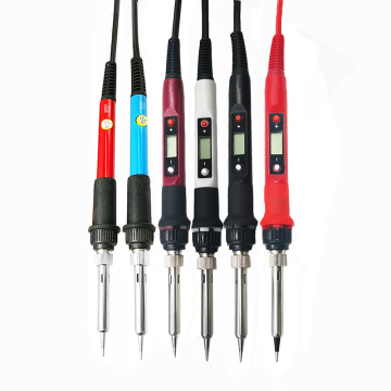 60/80W digital electric soldering iron welding iron tool temperature adjustable soldering iron tips/ stand/ tin wire