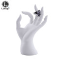 Wholesales OK Hand Resin Portrait Model Jewelry Stand Storage Hanging Bracelet Ring Props Jewelry Counter Display