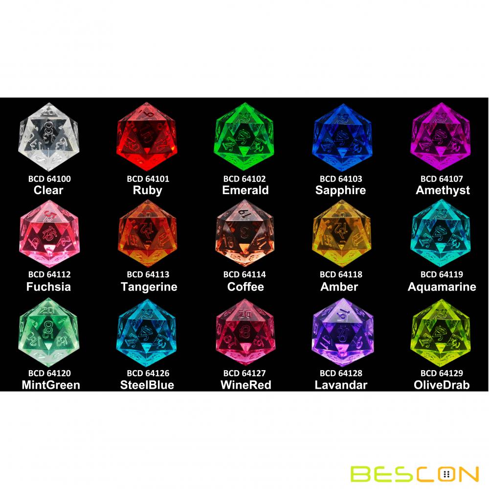Razor Edged Role Playing Dice Set 8