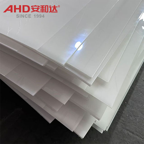 white polypropylene plates 3mm