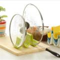 Plastic Kitchen Wave Shape Pot Pan Cover Lid Shell Stand Holder Racks Ladle Spoon Storage Rack Cooking Tools