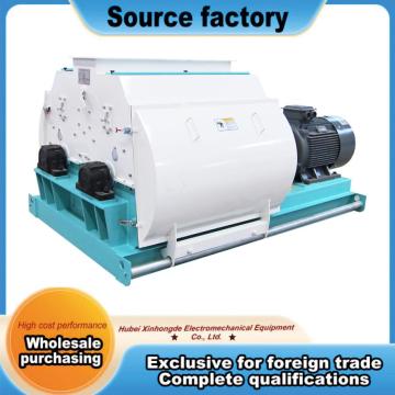 Double-Rotor Forage Crusher for Efficient Feed Processing
