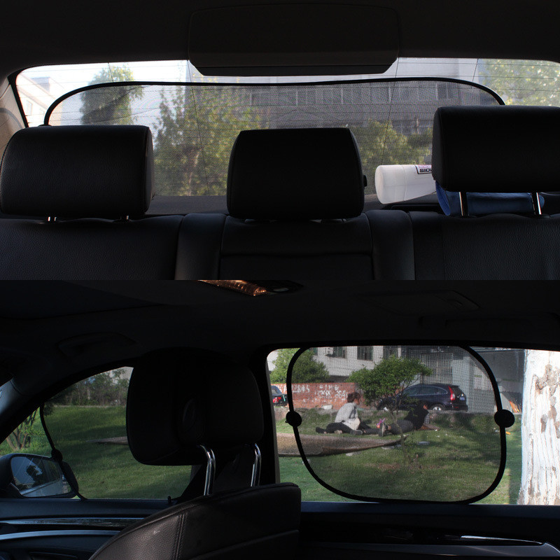 5pcs Auto Car Sun Shade Car Window Shade For Car Side and Rear Windows anti UV sunshade Glass Rear Window Folding Sun Visor Hot