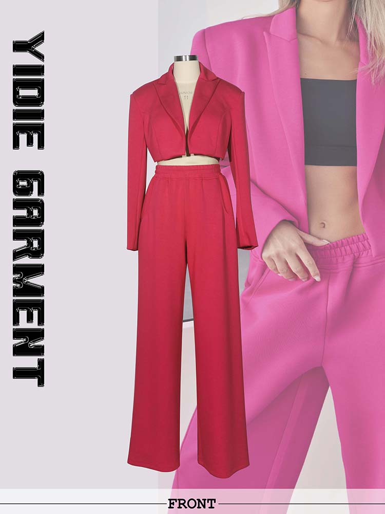 Mid Thick Cropped Short Jacket