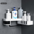 Corner Shower Shelf Bathroom Shampoo Shower Shelf Holder Kitchen Storage Rack Organizer Wall Mounted Type bathroom4 shelf for