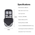 HORMANN 868 HSM2 HSM4 HSE2 MARANTEC Digital 384 D302 D304 868 MHz Remote Control for Gate Garage Door