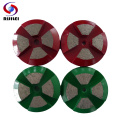 RIJILEI 15 PCS 80mm Metal Diamond Grinding Cup Wheel 3Inch Diamond Grinding Disc For Concrete Floor Grinder Grinding Shoes T40