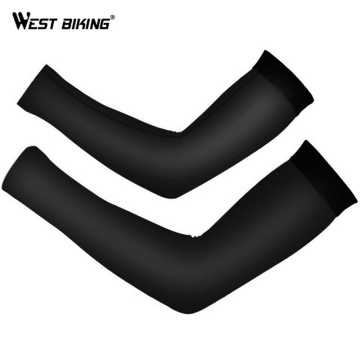 WEST BIKING Cycling Arm Sleeves Quick Dry Sun Protection Breathable Elbow Arm Cover Hiking Sports Safety Men Women Arm Warmers