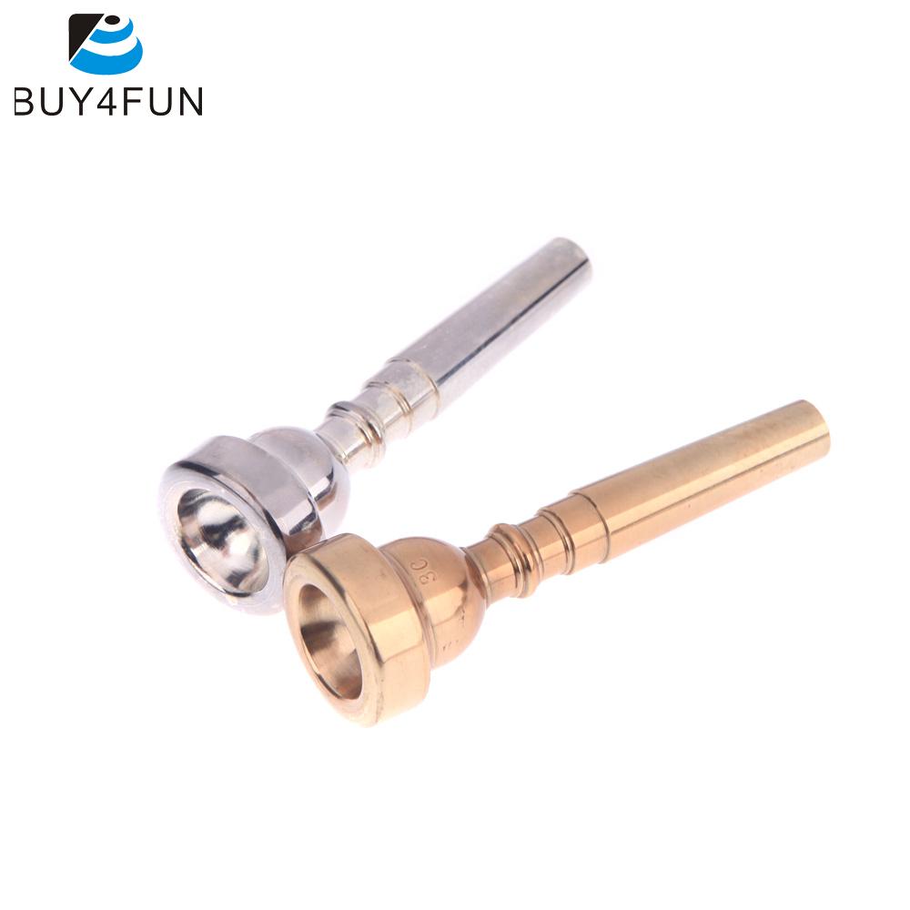 High Quality Durable Stylish Silver/Golden 3C Trumpet Mouthpiece Copper Alloy Design Trumpet Accessories