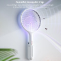 3500V Bug Swatter Three Layers 2 In 1 Bug Racket Electric Fly Mosquito Swatter Bug Zapper Racket Insects Killer Home Bug Zappers