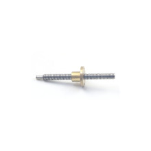 Diameter 10mm Trapezoidal lead screw for CNC machine