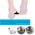 Invisible Heightening Pad Silicone Half Insole Insert Anti-crack Foot Heel Protector Unisex 1.2inch Height Increase Feet Care