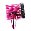 50 Pcs Disposable eyelash brush Mini Mascara Wands brow brush cosmetic tool portable eyelash comb Eyelash Extension Makeup tools