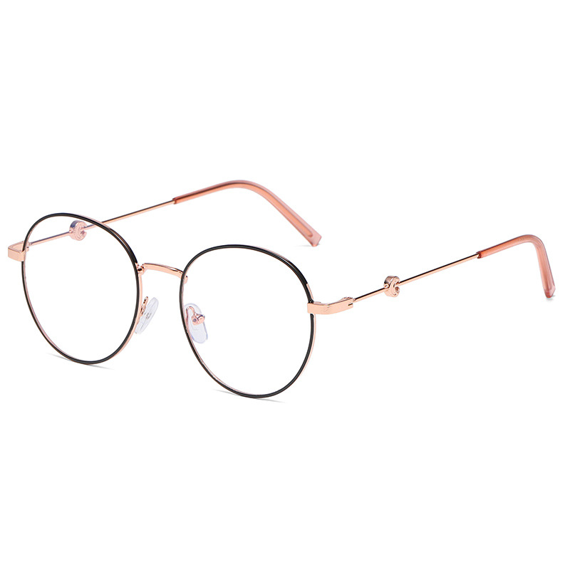 2020 Trends Office Anti Blue Light Oversized Glasses Computer Women Blue Blocking Gaming Big Size Moon Eyeglasses Frame