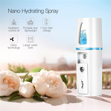 Portable Handy Nano Mister Facial Steamer Face Spray Bottle Cool Mist Sprayer Moisturizing Beauty Skin Care Tools Rechargeable35