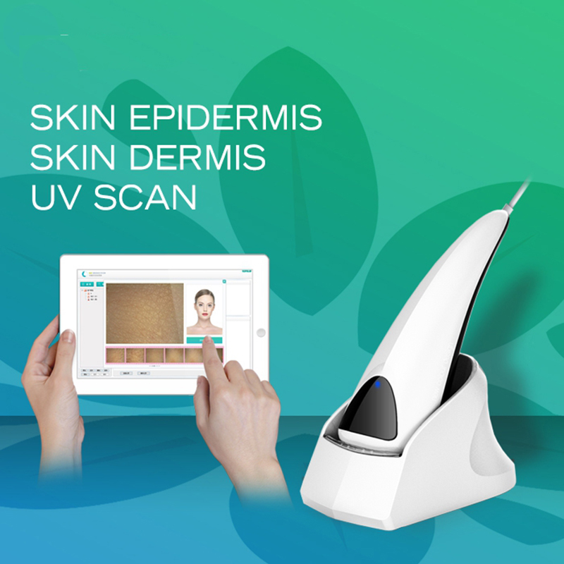 Portable Skin UV Analyzer Machine Wood Lamp Facial Skin Testing Examination Magnifying-Analyzer Lamp Machine Facial Skin Scanner