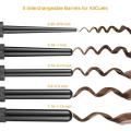 DODO Pro 5 Part Interchangeable Hair Curling Iron Machine Ceramic Hair Curler Multi-size Roller Heat Resistant Glove Styling Set
