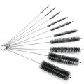 Laboratory Bottle Brush,Bottle Cleaning Brush, Cleaner for Narrow Neck Bottles Cups with Hook, Set of 10 pcs