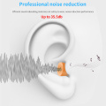 TISHRIC Noise Cancelling 35.5db Ear Plugs Anti-noise sleeping Soft Foam EarPlugs Noise Reduction For Travel Study 30/60 pairs