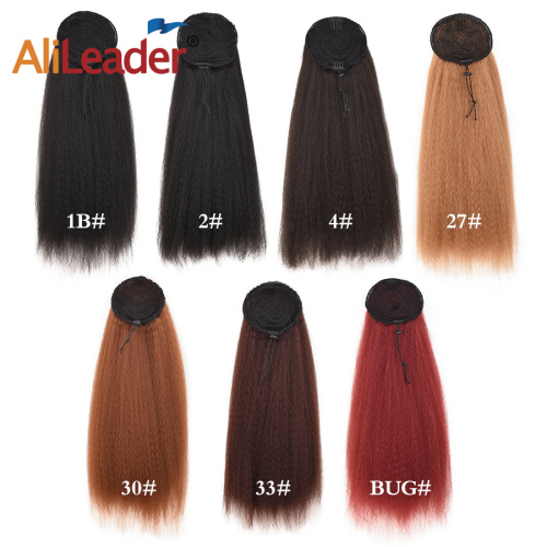 Kinky Straight Drawstring Ponytail Clip In Hair Piece Supplier, Supply Various Kinky Straight Drawstring Ponytail Clip In Hair Piece of High Quality