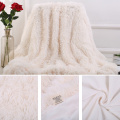 Soft Warm Fleece Flannel Blankets For Beds Faux Fur Mink Throw Solid Color Sofa Cover Bedspread Winter Blankets