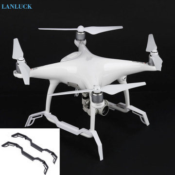 2PCS Landing Gear Kits For DJI Phantom 4 Drone Extended Landing Skid Height Extender Protector Support Stabilizer Gimbal Guard