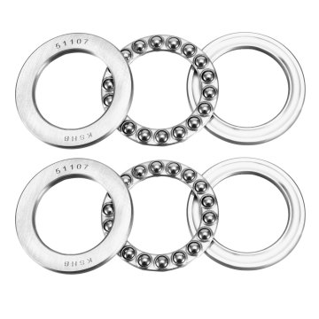 uxcell 2pcs 51107 Single Direction Thrust Ball Bearings 35mm x 52mm x 12mm Chrome Steel