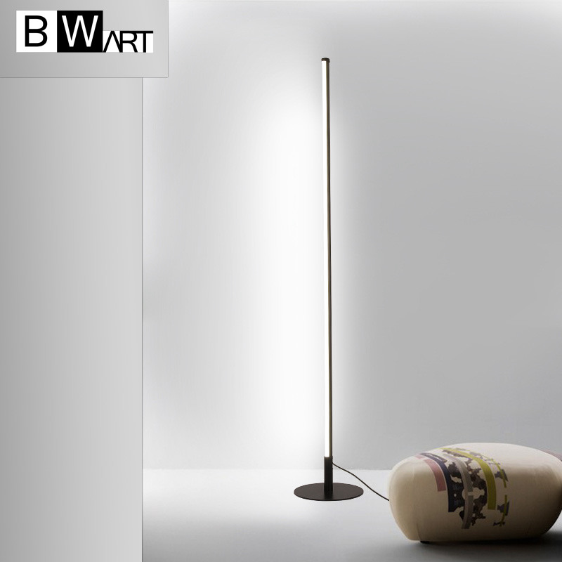 BWART modern Led Floor Lamp Aluminum Extremely simple art standing light For Living room bedroom room porch Standing light