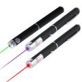 5MW 650nm Green Laser Pen Black Strong Visible Light Beam Laser point 2 colors Powerful Military Laser Pointer Pen Office School