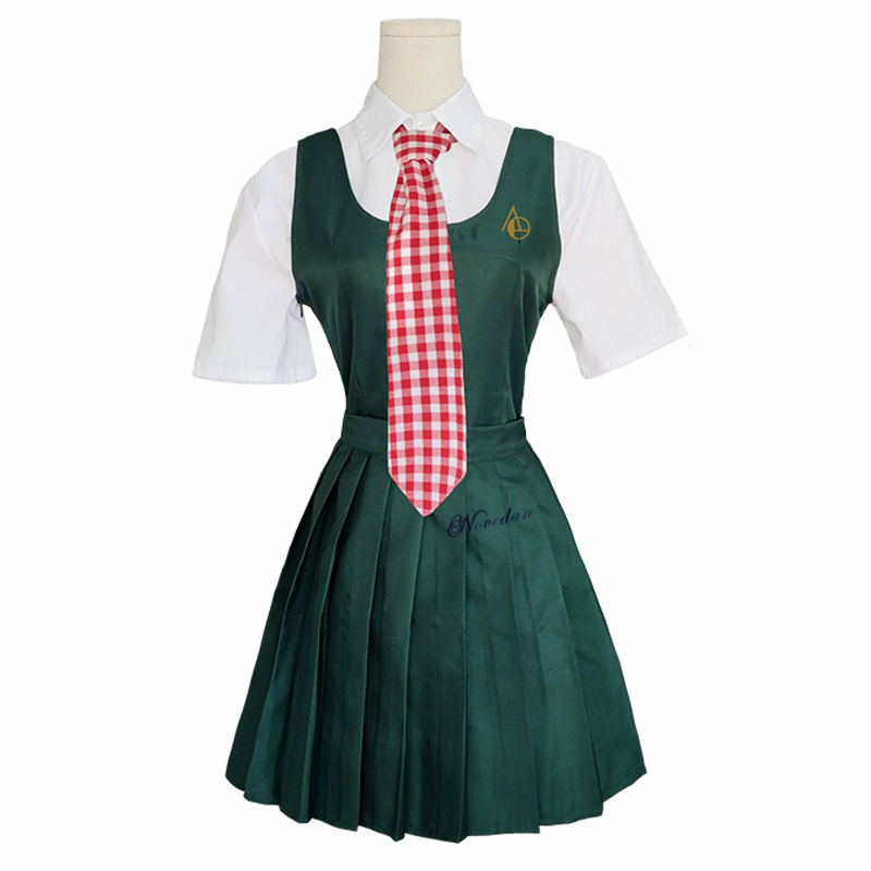 Super Dangan Ronpa 2 Danganronpa Mahiru Koizumi Cosplay School Uniform And Wig For Girls Women Anime Cosplay Costume