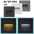 Outdoor indoor LED Step Light Waterproof Stair Light Wall Embedded Underground Lamp Lighting Deck Footlights 3W 85-265V IP65